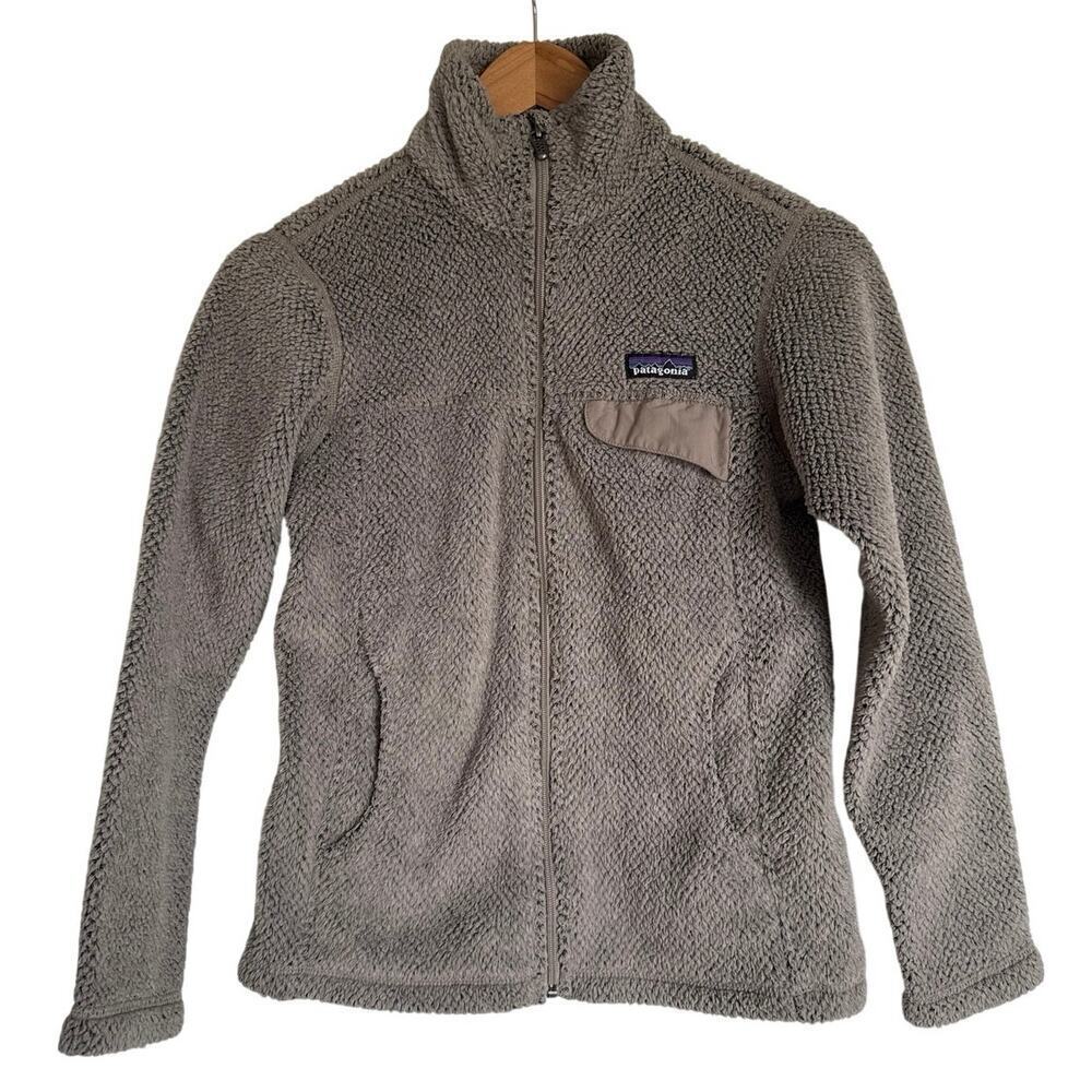 Vintage Patagonia Women’s Full Zip Long Sleeve Fleece Jacket Snap-T Gray Size XS